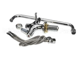 5F-2SLX12 T&S Brass Faucet Deck Mount Single Hole Base 18