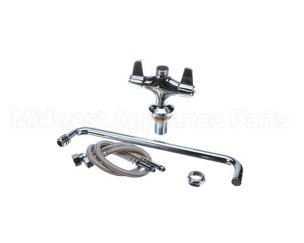 5F-2SLX14 T&S Brass Faucet Deck Mount Single Hole Base 18