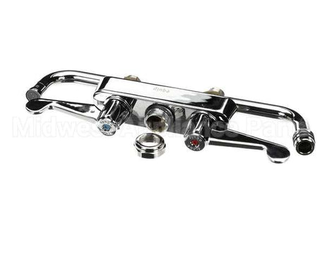 5F-4CWX12 T&S Brass Equip 4 Cc Deck Mount Workboard Fct W