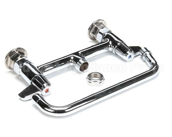 5F-8DLX10 T&S Brass Faucet8 Centersdeck Mount10 Spout