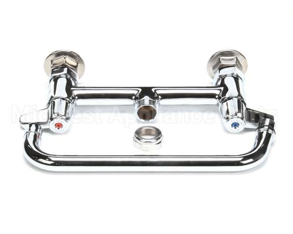 5F-8DLX10 T&S Brass Faucet8 Centersdeck Mount10 Spout