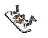 5F-8WLS12 T&S Brass 8 Wall Mount Faucet, 12 Swing Nozzle, Le