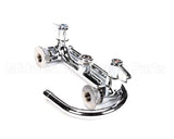 5F-8WLX05 T&S Brass Faucet Wall Mount 8 Centers 512 Swi