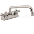 5F4WLX10 Compatible TS Brass Faucet, 4"Wall, 10"Spt, Leadfree