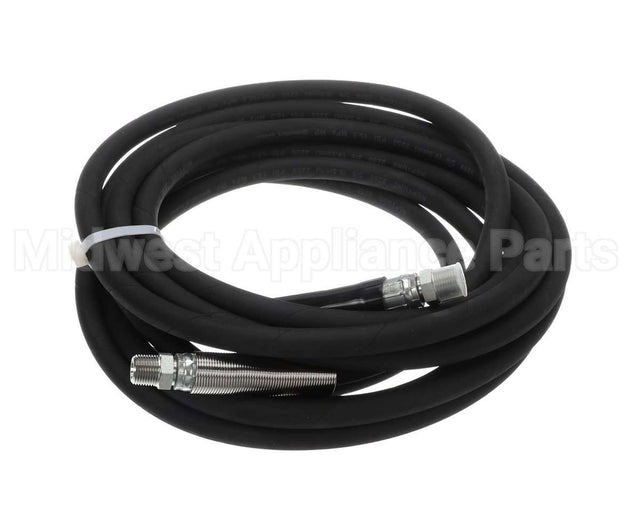 5HR-2HSE-25 T&S Brass 3/8 X 25' Equip Hose, Black, Medium Pres