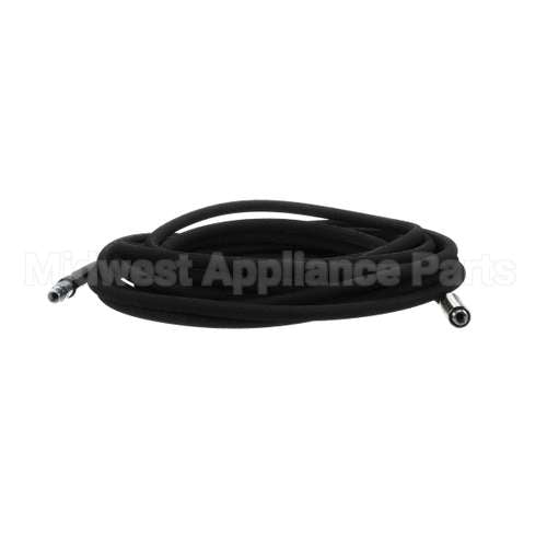 5HR-2HSE-50 T&S Brass 3/8 X 50' Equip Hose, Black, Medium Pres