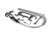 5PR-8D12 T&S Brass Pre-Rinse Unit, 8 Deck Mount, Add-On Fau