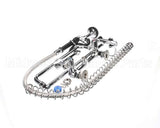 5PR-8W14 T&S Brass Pre-Rinse, Wall Mount Base, 8 Centers, 6