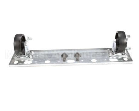 6-501 Continental Refrigeration Caster Plate Asy Reach-In Fr/Rr (4 W/Bra
