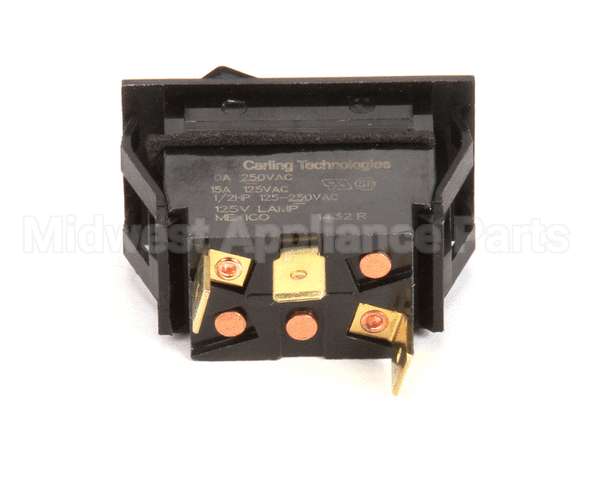 60046201 Pitco Switch,Rocker Spst (1-0) 125V Red Lt