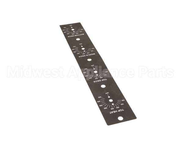 600560 Piper Products Thermostat Decal