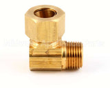 60086402 Pitco Fitting,Comp 1/2Tu X 3/8Npt Elb Lf