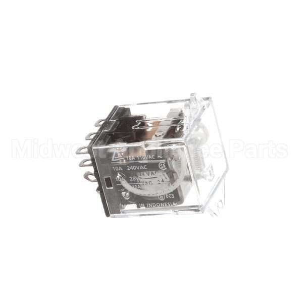 60126001 Compatible Pitco Relay, 24Vac 3Pdt Mntg T Ab