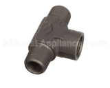 60137601 Pitco Tee,Steel 1/2 M X M X F