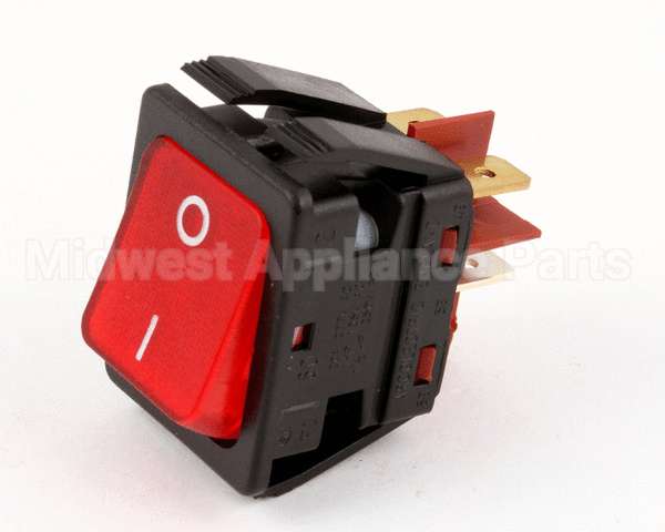 60142401 Pitco Switch,Rocker 2Pdt W/Lamp 120V Red