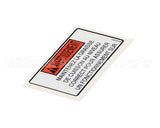 60226 Henny Penny Label-Oil Level Warning, Fre