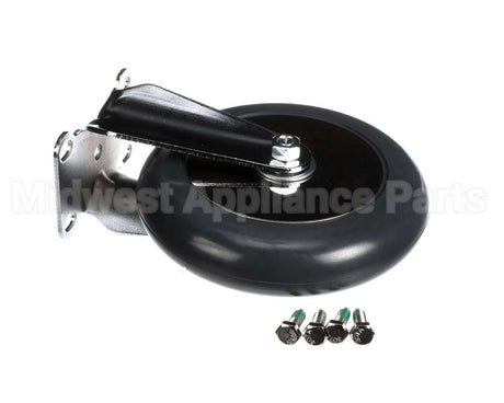 60386 Cambro 1-6" Rear Caster Rigid, 4-Scre