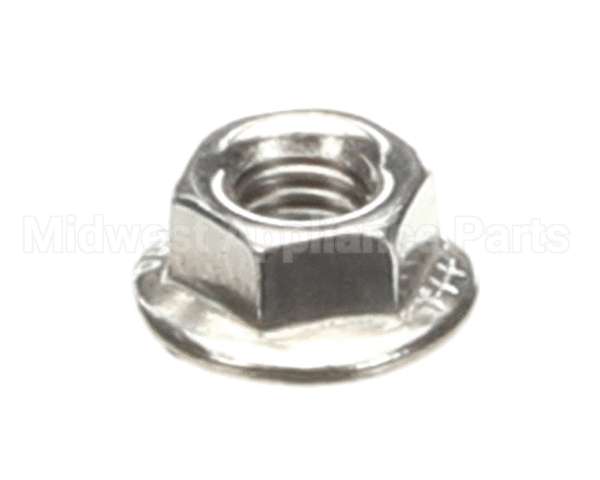 60563 Blodgett Nut M5 A2 W/Flange, Serrated