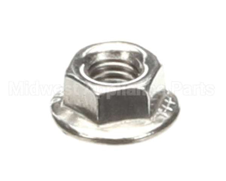60563 Blodgett Nut M5 A2 W/Flange, Serrated