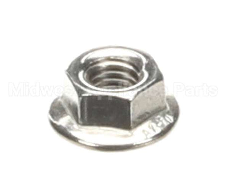 60563 Blodgett Nut M5 A2 W/Flange, Serrated