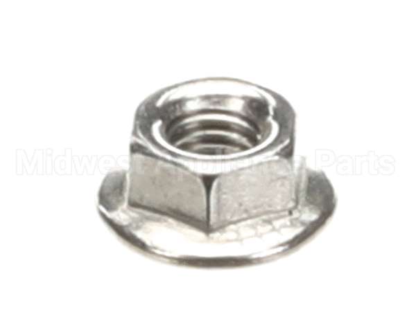 60563 Blodgett Nut M5 A2 W/Flange, Serrated
