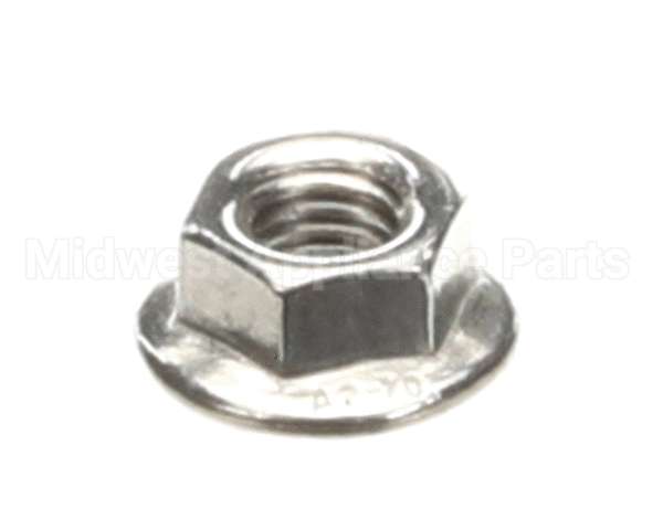 60563 Blodgett Nut M5 A2 W/Flange, Serrated