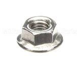 60563 Blodgett Nut M5 A2 W/Flange, Serrated