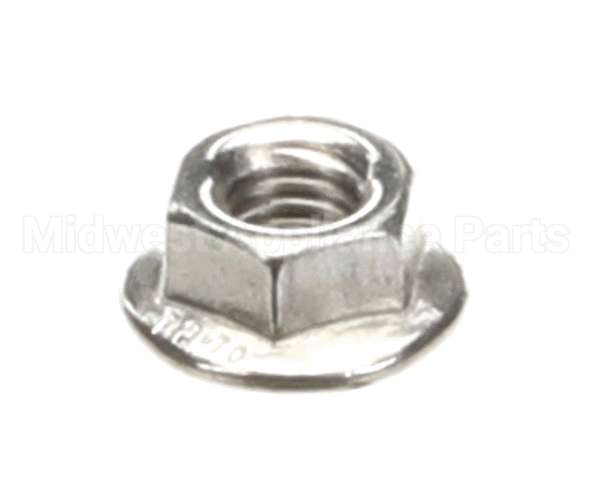 60563 Blodgett Nut M5 A2 W/Flange, Serrated