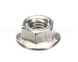 60563 Blodgett Nut M5 A2 W/Flange, Serrated