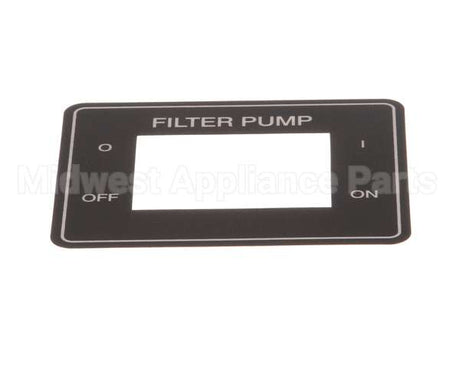 60609 Henny Penny Label-Power, Filter Switch S