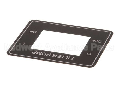 60609 Henny Penny Label-Power, Filter Switch S