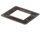 60609 Henny Penny Label-Power, Filter Switch S