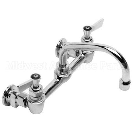 60801 Compatible Fisher Faucet, 8"Wall12"Sp, S/S