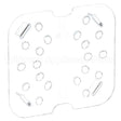 60CWD-135 Compatible Cambro Drain Tray 1/6 Size-135 Clear