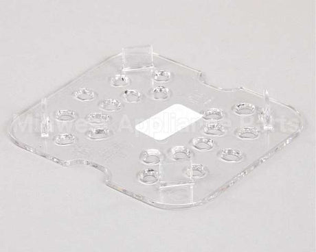 60CWD-135 Cambro 1/6 Size Clear Camwear Food Pan Drain Sh