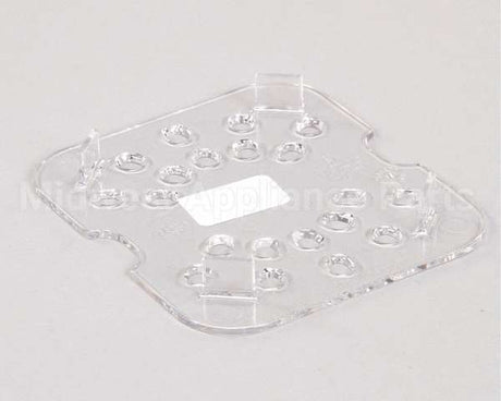 60CWD-135 Cambro 1/6 Size Clear Camwear Food Pan Drain Sh