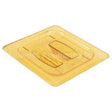 60HPCH-150 Compatible Cambro Hot Lid 1/6 Sz Solid-150 Amber