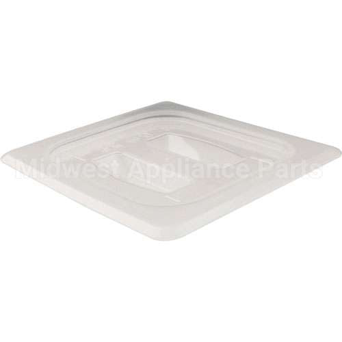 60PPCH(190) Compatible Cambro Cover 1/6 Size Solid Semi-Clear Plastic