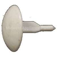 61001795 Whirlpool Plug Button (Wht)