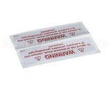 61039 Henny Penny Label-Electrical Warning