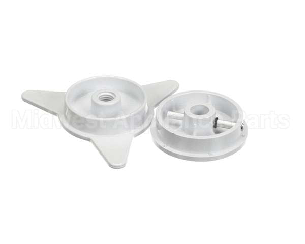 6110023 Heat Seal White Core Adapter Set, 3", Plastic