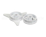 6110023 Heat Seal White Core Adapter Set, 3", Plastic