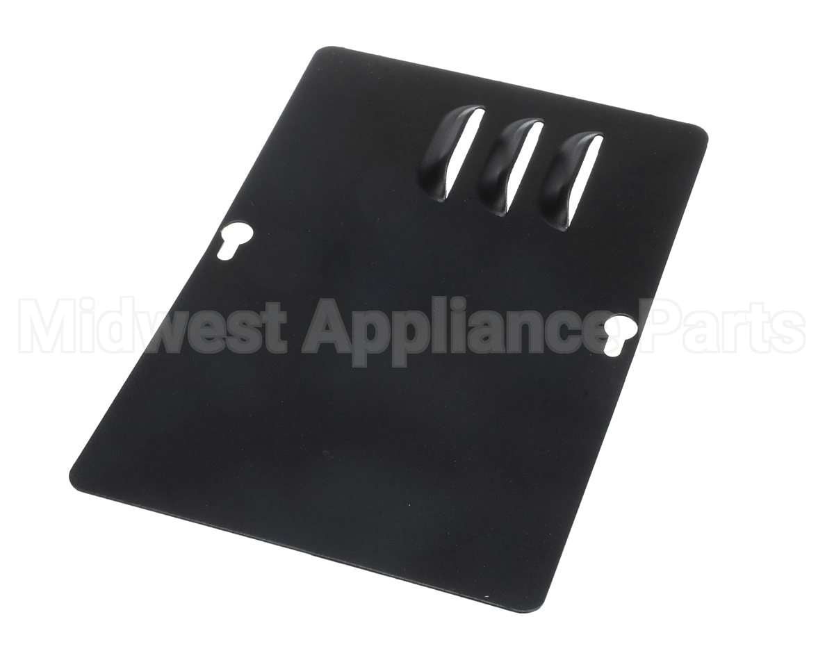61141 Grindmaster Cecilware Plate, Back Access-Pic Blk