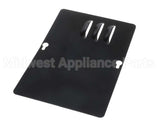 61141 Grindmaster Cecilware Plate, Back Access-Pic Blk