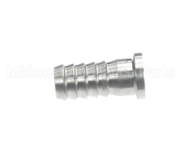 61232 Grindmaster Cecilware Fitting, 3/8 Barbed Plug, S/S