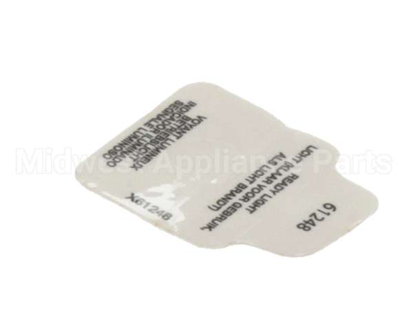 61248 Grindmaster Cecilware Label, Ready Light Pic