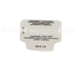 61248 Grindmaster Cecilware Label, Ready Light Pic