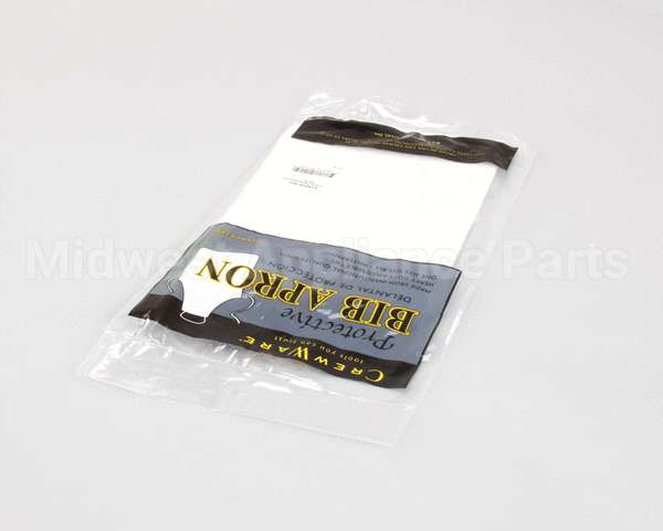 614DVAWH San Jamar Vinyl Dishwashing Apron-White-