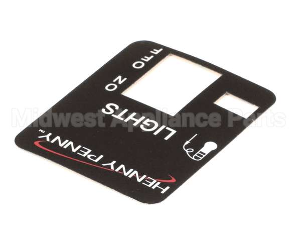 61512 Henny Penny Label-Lights W/Prb