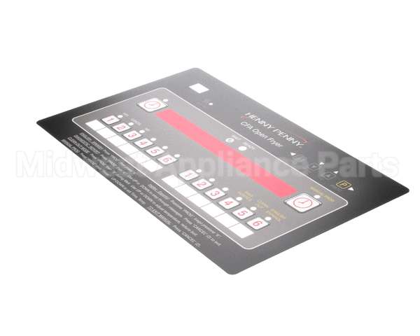 61575 Henny Penny Decal-Cfa 12 Button Control